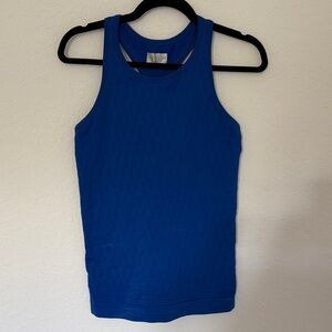 Athleta Royal Blue Workout Tank Top L